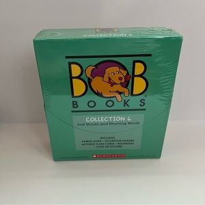 Bob Books Collection Set 6 First Stories and Rhyming Words homeschool NEW
